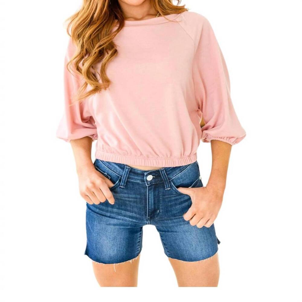 NEW CY FASHION don't go yet top in pink